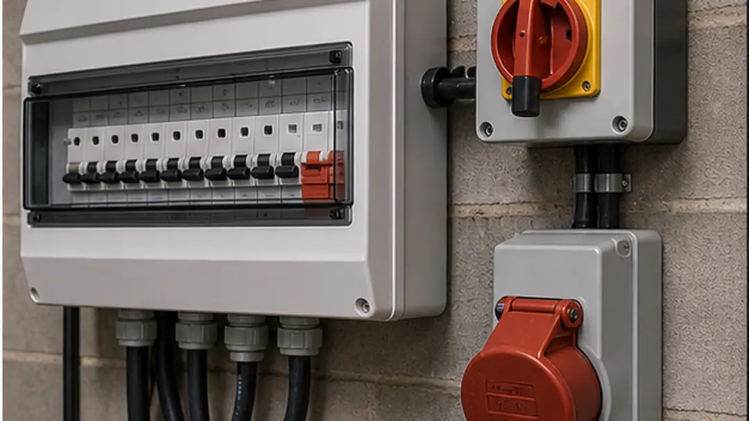 Illustrative 3-phase power installation work in Montrose