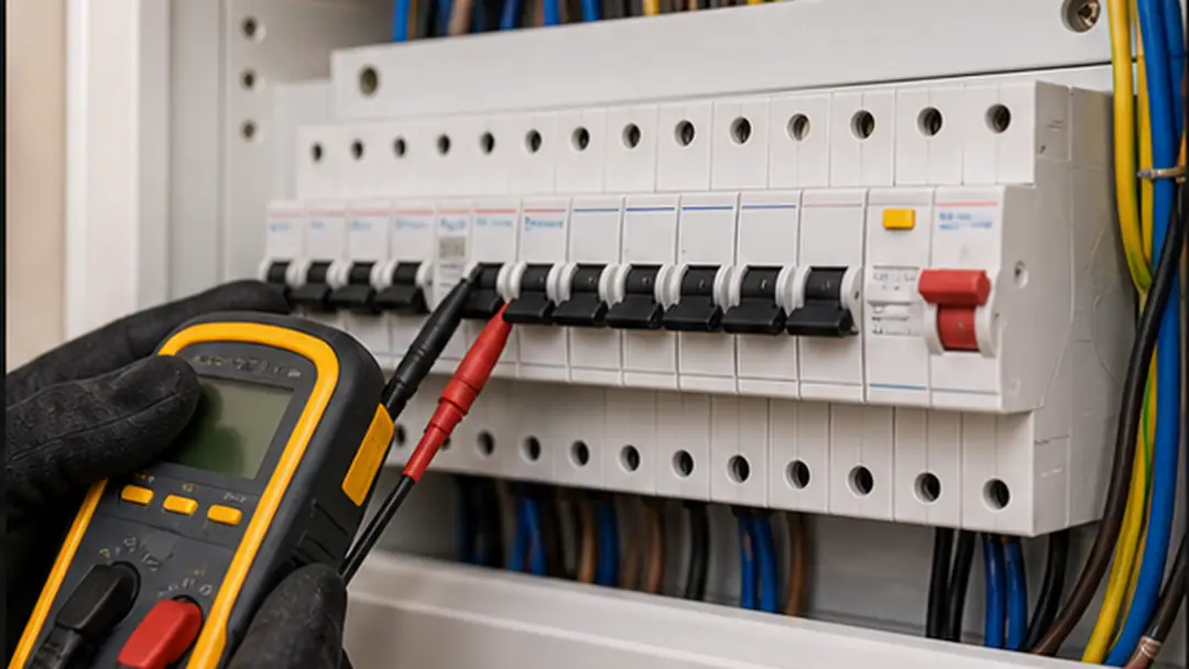 Illustrative landlord eicr testing work in Montrose